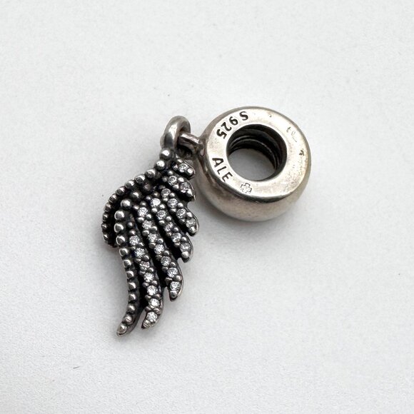 Pandora Bracelet Charm Set 7" Dog, Music Note, Wing Ale 925 - Picture 12 of 15